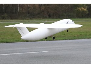 The printed aircraft took off without incident