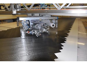 Automated Tape Laying machines boost properties 